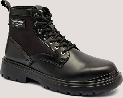 Buty zimowe męskie młodzieżowe letnie Karl Lagerfeld ze sklepu: Gomez Fashion Store w kategorii: Buty zimowe męskie - zdjęcie 874714-BD9-10338_KL255M000172000