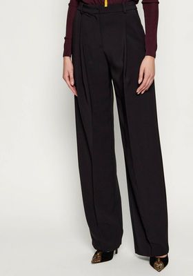 Spodnie damskie jesienne Elisabetta Franchi ze sklepu: Gomez Fashion Store w kategorii: Spodnie damskie - zdjęcie 874714-BD9-10338_EF255W000055110