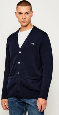 Sweter męski Gant ze sklepu: Gomez Fashion Store w kategorii: Swetry męskie - zdjęcie 874714-BD9-10338_GA255M000059433