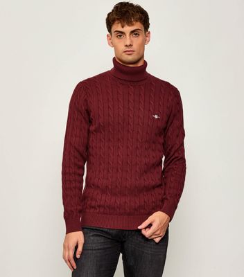 Sweter męski Gant ze sklepu: Gomez Fashion Store w kategorii: Swetry męskie - zdjęcie 874714-BD9-10338_GA255M000063604