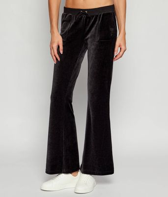 Spodnie damskie bez wzorów Juicy Couture ze sklepu: Gomez Fashion Store w kategorii: Spodnie damskie - zdjęcie 874714-BD9-10338_JY255W000060001