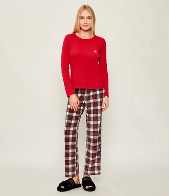 Piżama w sportowym stylu LAUREN RALPH LAUREN ze sklepu: Gomez Fashion Store w kategorii: Piżamy damskie - zdjęcie 874714-BD9-10338_RL255W000015PY6