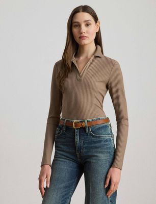 Bluzka damska elegancka LAUREN RALPH LAUREN ze sklepu: Gomez Fashion Store w kategorii: Bluzki damskie - zdjęcie 874714-BD9-10338_RL255W00003315S