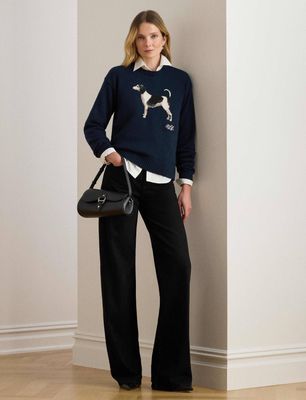 Sweter damski elegancki LAUREN RALPH LAUREN ze sklepu: Gomez Fashion Store w kategorii: Swetry damskie - zdjęcie 874714-BD9-10338_RL255W000039AM0