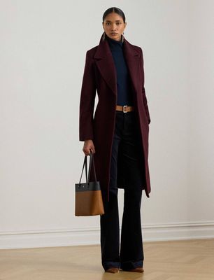 LAUREN RALPH LAUREN - Płaszcz damski ze sklepu: Gomez Fashion Store w kategorii: Płaszcze damskie - zdjęcie 874714-BD9-10338_RL255W00004218S