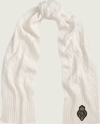 Szalik/chusta wiosenny LAUREN RALPH LAUREN ze sklepu: Gomez Fashion Store w kategorii: Szaliki i chusty damskie - zdjęcie 874714-BD9-10338_RL255W000089D64