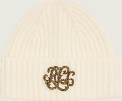 Czapka zimowa damska na zimę LAUREN RALPH LAUREN ze sklepu: Gomez Fashion Store w kategorii: Czapki zimowe damskie - zdjęcie 874714-BD9-10338_RL255W000095D64