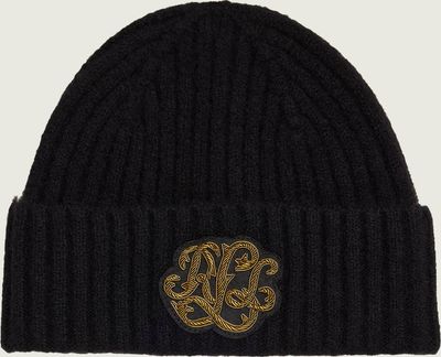Czapka zimowa damska na zimę LAUREN RALPH LAUREN ze sklepu: Gomez Fashion Store w kategorii: Czapki zimowe damskie - zdjęcie 874714-BD9-10338_RL255W000095001