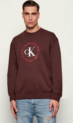 Calvin Klein Jeans - Bluza męska na jesień młodzieżowa ze sklepu: Gomez Fashion Store w kategorii: Bluzy męskie - zdjęcie 874714-BD9-10338_CJ261M000044Z06