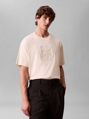 Calvin Klein - T-shirt męski na lato ze sklepu: Gomez Fashion Store w kategorii: T-shirty męskie - zdjęcie 874714-BD9-10338_CK261M000047E48