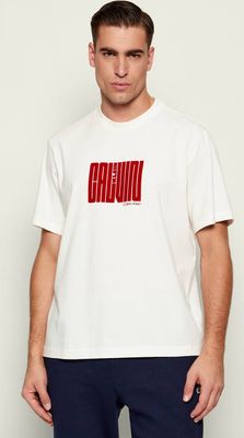 T-shirt męski na lato Calvin Klein ze sklepu: Gomez Fashion Store w kategorii: T-shirty męskie - zdjęcie 874714-BD9-10338_CK261M000050F31