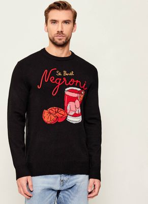 Sweter męski ST.Barth ze sklepu: Gomez Fashion Store w kategorii: Swetry męskie - zdjęcie 874714-BD9-10338_SB255M000008254