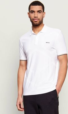 BOSS GREEN - T-shirt męski casual ze sklepu: Gomez Fashion Store w kategorii: T-shirty męskie - zdjęcie 874714-BD9-10338_BG261M000009100