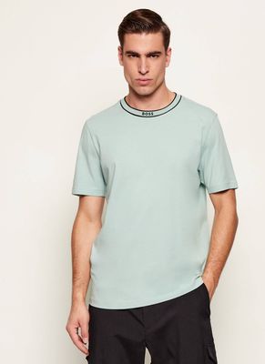 T-shirt męski casual BOSS GREEN ze sklepu: Gomez Fashion Store w kategorii: T-shirty męskie - zdjęcie 874714-BD9-10338_BG261M000010447