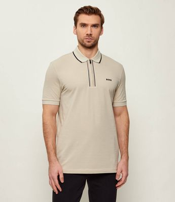 T-shirt męski klasyczny BOSS GREEN ze sklepu: Gomez Fashion Store w kategorii: T-shirty męskie - zdjęcie 874714-BD9-10338_BG261M000011273