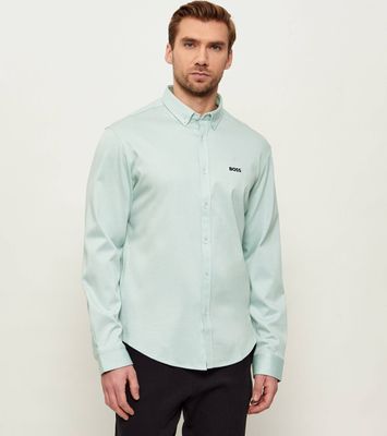 BOSS GREEN - Koszula męska na wiosnę ze sklepu: Gomez Fashion Store w kategorii: Koszule męskie - zdjęcie 874714-BD9-10338_BG261M000018447