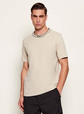 T-shirt męski casualowy BOSS GREEN ze sklepu: Gomez Fashion Store w kategorii: T-shirty męskie - zdjęcie 874714-BD9-10338_BG261M000010272