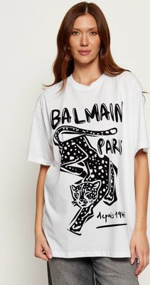 BALMAIN - Bluzka damska elegancka ze sklepu: Gomez Fashion Store w kategorii: Bluzki damskie - zdjęcie 874714-BD9-10338_BA255W000002016