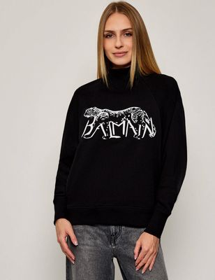 Bluza damska elegancka BALMAIN ze sklepu: Gomez Fashion Store w kategorii: Bluzy damskie - zdjęcie 874714-BD9-10338_BA255W000004015