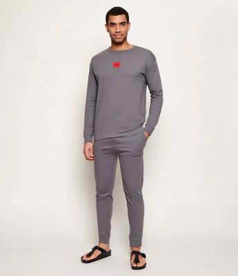 Hugo Bodywear - Piżama męska wiosenny casualowy ze sklepu: Gomez Fashion Store w kategorii: Piżamy męskie - zdjęcie 874714-BD9-10338_BZ261M000015032