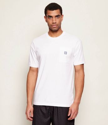T-shirt męski bez wzorów Hugo Bodywear ze sklepu: Gomez Fashion Store w kategorii: T-shirty męskie - zdjęcie 874714-BD9-10338_BZ261M000019102