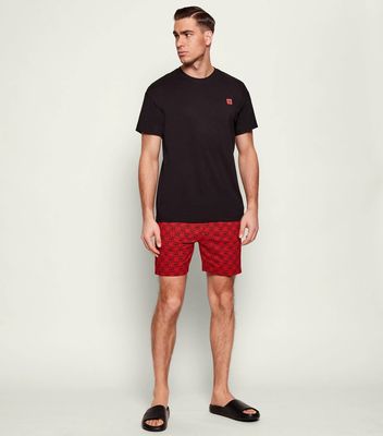 Hugo Bodywear - Piżama męska bez wzorów ze sklepu: Gomez Fashion Store w kategorii: Piżamy męskie - zdjęcie 874714-BD9-10338_BZ261M000020640