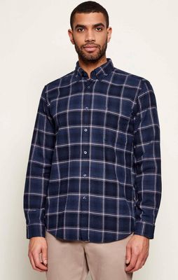 Koszula męska na wiosnę BOSS ORANGE ze sklepu: Gomez Fashion Store w kategorii: Koszule męskie - zdjęcie 874714-BD9-10338_BO261M000016404