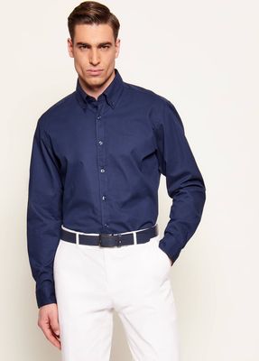 Koszula męska casual na wiosnę BOSS ORANGE ze sklepu: Gomez Fashion Store w kategorii: Koszule męskie - zdjęcie 874714-BD9-10338_BO261M000017464