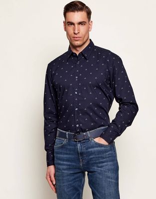 Koszula męska BOSS ORANGE ze sklepu: Gomez Fashion Store w kategorii: Koszule męskie - zdjęcie 874714-BD9-10338_BO261M000019404