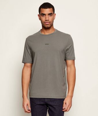 T-shirt męski na wiosnę BOSS ORANGE ze sklepu: Gomez Fashion Store w kategorii: T-shirty męskie - zdjęcie 874714-BD9-10338_BO261M000036077