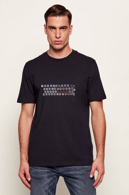 T-shirt męski HUGO ze sklepu: Gomez Fashion Store w kategorii: T-shirty męskie - zdjęcie 874714-BD9-10338_BU261M000014001
