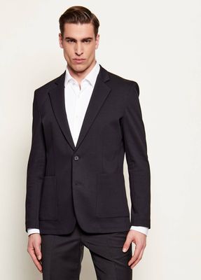 Marynarka męska jesienna klasyczny HUGO ze sklepu: Gomez Fashion Store w kategorii: Marynarki męskie - zdjęcie 874714-BD9-10338_BU261M000034001