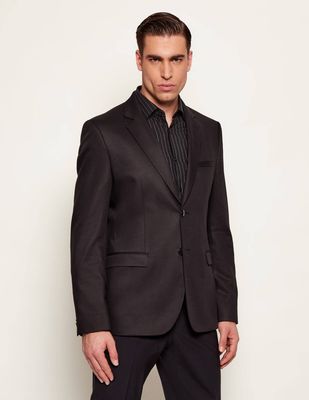 Marynarka męska na wiosnę HUGO ze sklepu: Gomez Fashion Store w kategorii: Marynarki męskie - zdjęcie 874714-BD9-10338_BU261M000037001