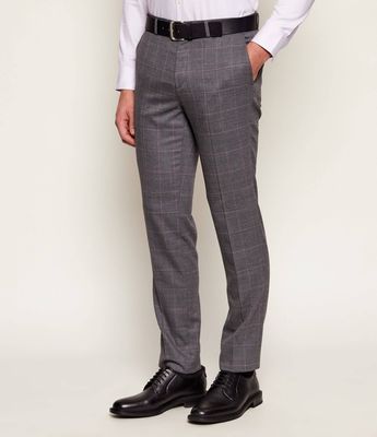 Spodnie męskie wiosenne HUGO ze sklepu: Gomez Fashion Store w kategorii: Spodnie męskie - zdjęcie 874714-BD9-10338_BU261M000043034
