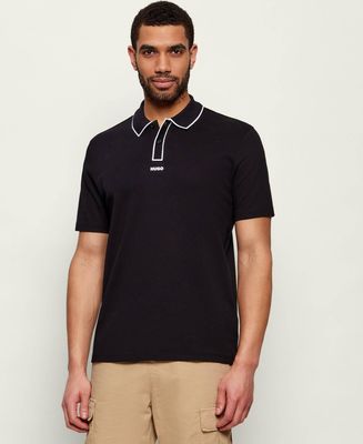 HUGO - T-shirt męski ze sklepu: Gomez Fashion Store w kategorii: T-shirty męskie - zdjęcie 874714-BD9-10338_BU261M000106001