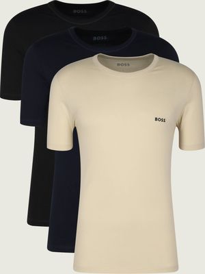 T-shirt męski BOSS BLACK ze sklepu: Gomez Fashion Store w kategorii: T-shirty męskie - zdjęcie 874714-BD9-10338_BW261M000007975