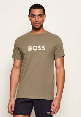 BOSS BLACK - T-shirt męski ze sklepu: Gomez Fashion Store w kategorii: T-shirty męskie - zdjęcie 874714-BD9-10338_BW261M000068245
