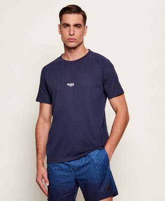 BOSS BLACK - T-shirt męski ze sklepu: Gomez Fashion Store w kategorii: T-shirty męskie - zdjęcie 874714-BD9-10338_BW261M000071415