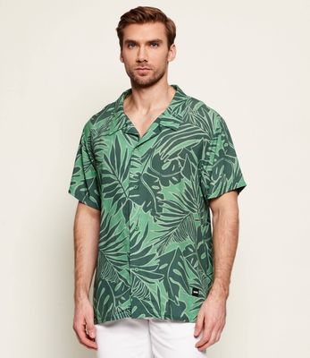 Koszula męska w nadruki BOSS BLACK ze sklepu: Gomez Fashion Store w kategorii: Koszule męskie - zdjęcie 874714-BD9-10338_BW261M000075350