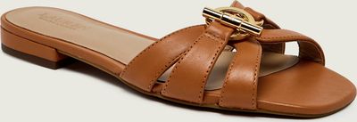 Klapki damskie LAUREN RALPH LAUREN ze sklepu: Gomez Fashion Store w kategorii: Klapki damskie - zdjęcie 874714-BD9-10338_RL261W00000868S