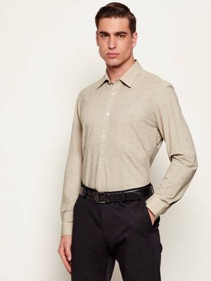 Koszula męska na wiosnę casualowa BOSS BLACK ze sklepu: Gomez Fashion Store w kategorii: Koszule męskie - zdjęcie 874714-BD9-10338_BB261M000034252
