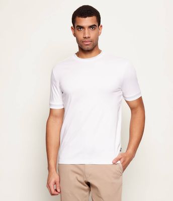 T-shirt męski BOSS BLACK ze sklepu: Gomez Fashion Store w kategorii: T-shirty męskie - zdjęcie 874714-BD9-10338_BB261M000037100