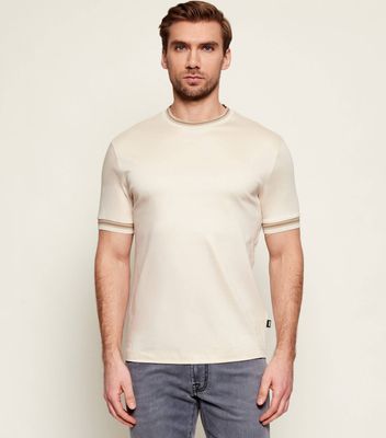 BOSS BLACK - T-shirt męski ze sklepu: Gomez Fashion Store w kategorii: T-shirty męskie - zdjęcie 874714-BD9-10338_BB261M000037131