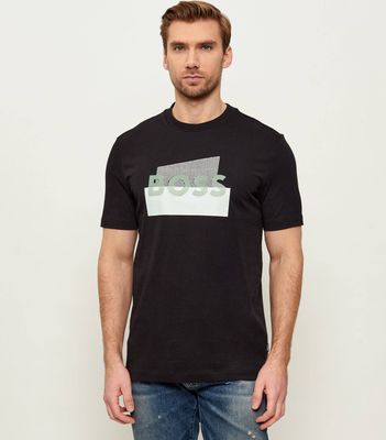 T-shirt męski BOSS BLACK ze sklepu: Gomez Fashion Store w kategorii: T-shirty męskie - zdjęcie 874714-BD9-10338_BB261M000038001