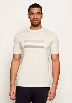 BOSS BLACK - T-shirt męski ze sklepu: Gomez Fashion Store w kategorii: T-shirty męskie - zdjęcie 874714-BD9-10338_BB261M000039131
