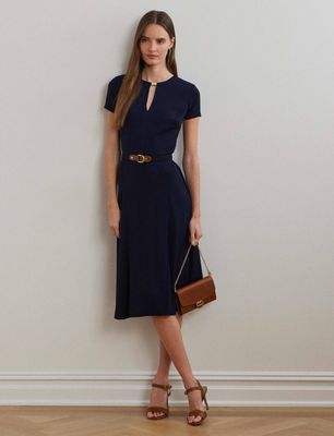 Sukienka elegancka LAUREN RALPH LAUREN ze sklepu: Gomez Fashion Store w kategorii: Sukienki - zdjęcie 874714-BD9-10338_RL261W000041FL9