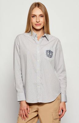 Koszula damska na lato Gant ze sklepu: Gomez Fashion Store w kategorii: Koszule damskie - zdjęcie 874714-BD9-10338_GA255W000033423