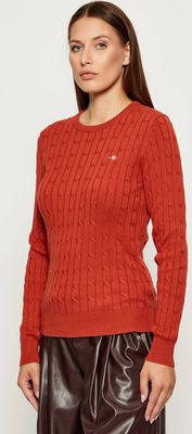 Sweter damski na zimę Gant ze sklepu: Gomez Fashion Store w kategorii: Swetry damskie - zdjęcie 874714-BD9-10338_GA255W000036039