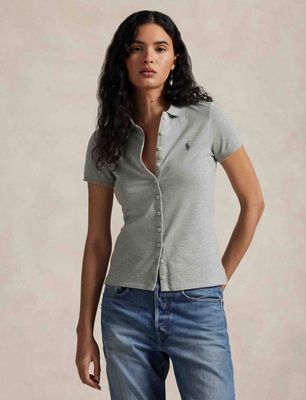 Bluzka damska casual Polo Ralph Lauren ze sklepu: Gomez Fashion Store w kategorii: Bluzki damskie - zdjęcie 874714-BD9-10338_PR261W000043E27