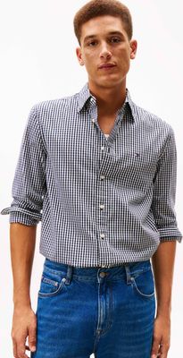 Tommy Hilfiger - Koszula męska casual na wiosnę ze sklepu: Gomez Fashion Store w kategorii: Koszule męskie - zdjęcie 874714-BD9-10338_TH261M000045J12